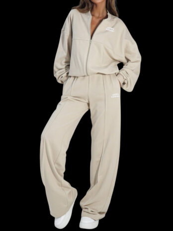 BATM Fashion Women Hoodie and Joggers Set