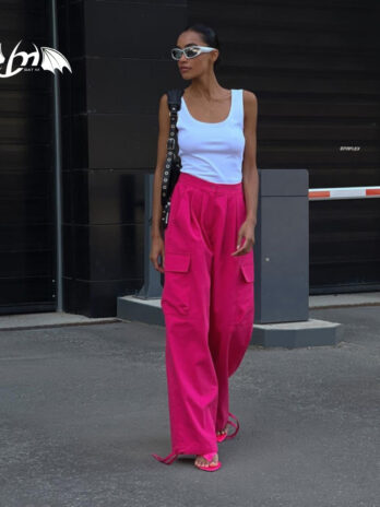 BATM Cargo Pants Baggy High Waisted