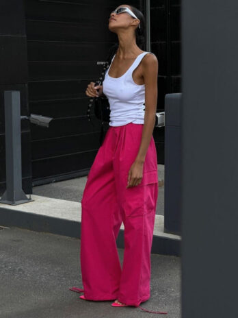 BATM Cargo Pants Baggy High Waisted