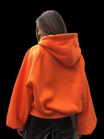 BATM Oversized Hoodie Loose Long Sleeve Casual Streetwear