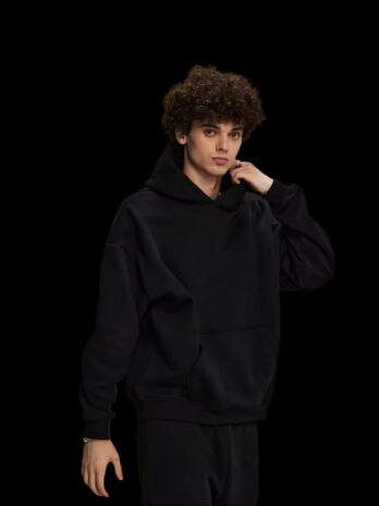 BAT M Hoodie Oversized Fleece Pullover Fashion Hoodies Casual Active Long Sleeve Hooded Sweatshirt